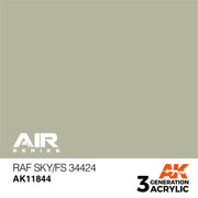AK Interactive AK11844 Air Series RAF Sky / FS 34424 Acrylic Paint 17ml 3rd Generation