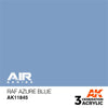 AK Interactive AK11845 Air Series RAF Azure Blue Acrylic Paint 17ml 3rd Generation