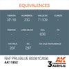 AK Interactive AK11852 Air Series RAF PRU Blue BS381C/636 Acrylic Paint 17ml 3rd Generation