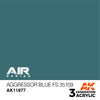 AK Interactive AK11877 Air Series Aggressor Blue FS 35109 Acrylic Paint 17ml 3rd Generation