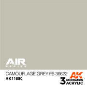 AK Interactive AK11890 Air Series Camouflage Grey FS 36622 Acrylic Paint 17ml 3rd Generation