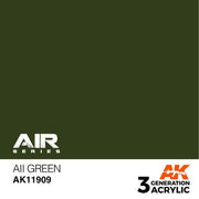 AK Interactive AK11909 Air Series AII Green Acrylic Paint 17ml 3rd Generation
