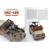 AK Interactive AK130004 Technicals Modeling Modern Light Vehicles From 1950s and Beyond English and French By Max Lemaire