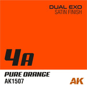 AK Interactive AK1507 Dual Exo Sc-Fi 4A Pure Orange 60ml