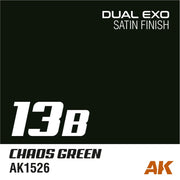 AK Interactive AK1526 Dual Exo Sc-Fi 13B Chaos Green 60ml
