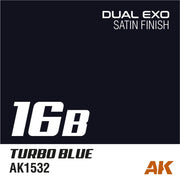 AK Interactive AK1532 Dual Exo Sc-Fi 16B Turbo Blue 60ml