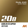 AK Interactive AK1540 Dual Exo Sc-Fi 20B Gold Eclipse 60ml