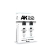 AK Interactive AK1543 Dual Exo Set 1 1A Xtreme White and 1B Robot White