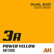 AK Interactive AK1545 Dual Exo Set 3 3A Power Yellow and 3B Fusion Orange