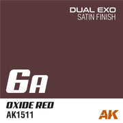 AK Interactive AK1548 Dual Exo Set 6 6A Oxide Red and 6B Propeller Fire
