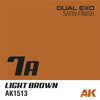 AK Interactive AK1549 Dual Exo Set 7 7A Light Brown and 7B Asteroid Brown
