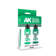 AK Interactive AK1556 Dual Exo Set 12 12A Alien Green and 12B Viridian Green