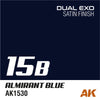 AK Interactive AK1559 Dual Exo Set 15 15A Ultra Blue and 15B Almirant Blue