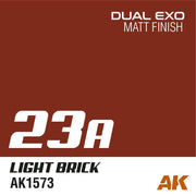 AK Interactive AK1582 Dual Exo Set 23 23A Light Brick and 23B Dark Brick