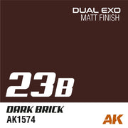 AK Interactive AK1582 Dual Exo Set 23 23A Light Brick and 23B Dark Brick