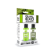 AK Interactive AK1585 Dual Exo Set 26 26A Light Vegetation and 26B Dark Vegetation