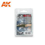 AK Interactive AK2100 Air Series USAF TAC South East Asia Sea Scheme Paint Set Acrylic