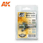 AK Interactive AK2320 Air Series Luftwaffe Pre-War Camouflage Paint Set Acrylic