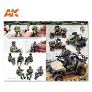 AK Interactive AK247 Modern Figures Comouflages (AK Lerning Series Nº 8) English