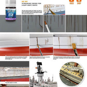 AK Interactive AK305 Ship Weathering Streaking Grime for Light Grey Enamel 35mL