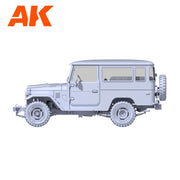 AK Interactive AK35001 1/35 FJ43 SUV with Hard Top