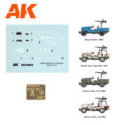 AK Interactive AK35002 1/35 FJ43 Pickup with DSHKM