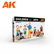 AK Interactive 35016 1/35 Children Set 1 Boys 8435568328860