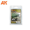 AK Interactive AK4061 Weathering Sand Yellow Deposit Enamel 35mL