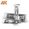 AK Interactive AK456 True Metal Dark Aluminium Wax