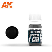 AK Interactive AK471 Xtreme Metal Black Base Paint 30mL