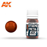AK Interactive AK473 Xterme Metal Copper Paint 30mL