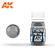 AK Interactive AK480 Xtreme Metal Dark Aluminium Paint 30mL