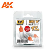AK Interactive AK505 Mix N Ready Acrylic Shaker Bottles 6 Pack
