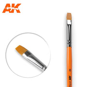AK Interactive 608 Synthetic Flat Brush 8