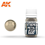 AK Interactive AK672 Xtreme Metal Pale Brass Paint 30mL