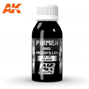 AK Interactive AK757 Xtreme Primer & Microfiller Black 100mL