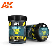 AK Interactive AK8004 Water Gel Pacific Blue - 250ml (Acrylic)