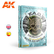 AK Interactive AK8050 FAQ Dioramas 1.2 Extension Water Ice and Snow (English)