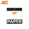 AK Interactive AK8074 Paper (Wet Pallete Replacement)