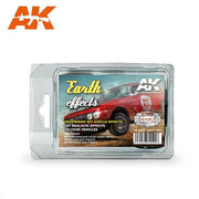 AK Interactive AK8089 Vehicle Weathering Earth Effects Rally Set Enamel