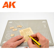 AK 8230 1/35 Wooden Box 004 Biohazard