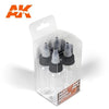 AK Interactive AK9046 Paint Doser Bottles 4x30 ml