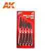 AK Interactive 9051 Modeling Spatulas Set