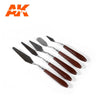 AK Interactive 9051 Modeling Spatulas Set