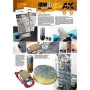 AK Interactive AK9079 Flexible Airbrush Stencil 1/20 1/24 1/35