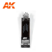 AK Interactive 9087 Silicone Brushes Hard Tip Small (5pcs)