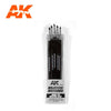 AK Interactive 9088 Silicone Brushes Hard Tip Medium (5pcs)
