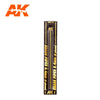 AK Interactive AK9103 Brass Pipes 0.2mm (5 Pack)