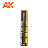 AK Interactive AK9107 Brass Pipes 0.8mm (5 Pack)