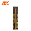 AK Interactive AK9108 Brass Pipes 0.9mm (5 Pack)